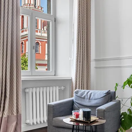 アパート Stylish And Spacious In Old Town Of Vs ヴィリニュス
